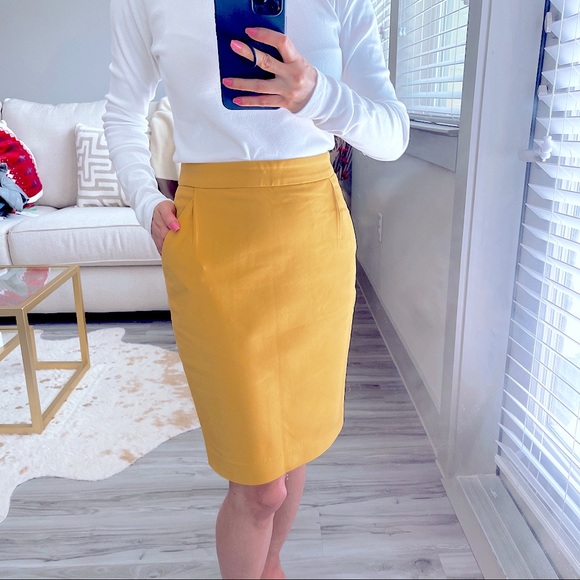 Pencil Skirt - Great color for fall 🍂🍁 - Picture 1 of 3